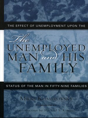cover image of The Unemployed Man and His Family